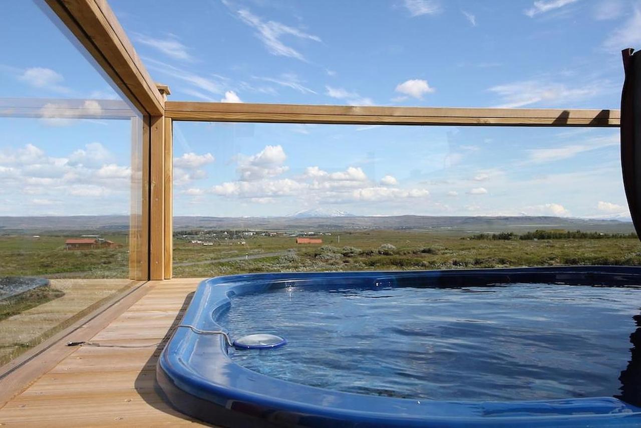 רייקהולט Blue View Cabin 3A With Private Hot Tub מראה חיצוני תמונה